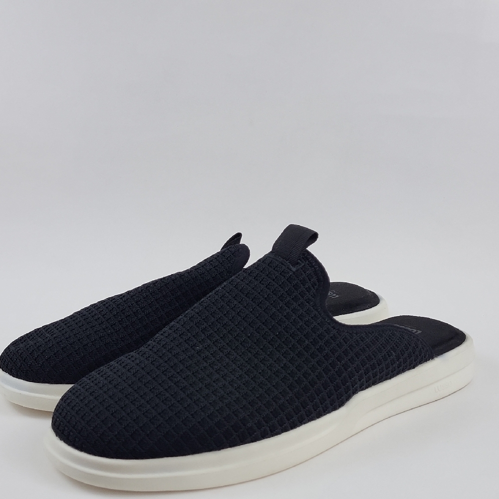 Men's Lusso Cloud Pelli Black Slip-On Shoes Size 15